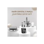 Fakir Crystal 3 Parça Elektrikli Çeyiz Seti