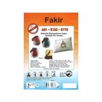 FAKİR ELEKTRİKLİ SÜPÜRGE TOZ TORBASI BEZ 5 ADET