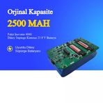 Fakir Inovator 4048 Dikey Süpürge Kutusuz 2500 Mah Batarya