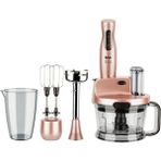 Fakir Mr Chef Quadro Blender Seti Rosie Yüksek Performans Turbo Özellikli 4 Bıçaklı - Narçiçeği