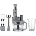Fakir MR Cheff Quadro 1000 W Gri Blender Seti