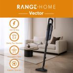 Fakir Range Vector Kablolu Dik Süpürge - Siyah - Belirtilmemiş