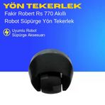 Fakir Robert Rs 770 Akıllı Robot Süpürge Yön Tekerlek – Yedek Parça