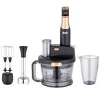 Fakir Speed Quadro Black & Copper Blender Seti