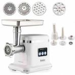 Fakir Torque Beyaz 1800 W 4 Diskli Et Kıyma Makinesi