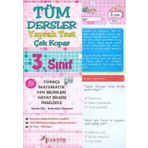 Faktör Yayınları 3. Sınıf Tüm Dersler Çek Kopar Yaprak Test