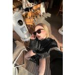 Falan Eyewear Haze Leopar Kahve Kadın Güneş Gözlüğü