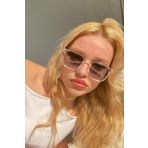 Falan Eyewear Liendberg Şeffaf Yeşil Kadın Güneş Gözlüğü