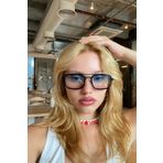Falan Eyewear Rosa Mavi Degrade Kadın Güneş Gözlüğü