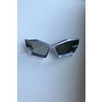 Falan Eyewear Ufix Gri Aynalı Kadın Rave Güneş Gözlüğü
