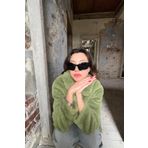 Falan Eyewear Ufix Yeşil Kadın Rave Güneş Gözlüğü