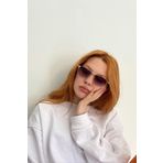 Falan Eyewear Vegas Mor Kadın Güneş Gözlüğü