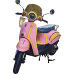 Falcon Turtle 50 Pembe Sarı Benzinli Scooter