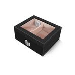 Falconetti RC44 Siyah Camlı Humidor Puro Kutusu