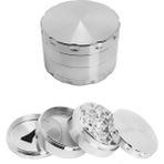Falconetti Silver 55 Mm. Grinder Alloy Herbal Öğütücüsü Parçalayıcı RB85SLV
