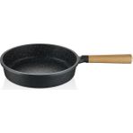 FALEZ Black Line 32 cm Siyah Döküm Tava