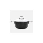 FALEZ Black Line Granit Döküm 24 cm Derin Tencere