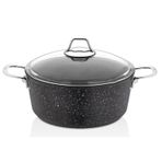Falez Black Line Granit Döküm 26 cm Derin Tencere