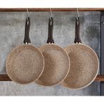 Falez Casa Milano Creamy 22-26-30 cm Tava 3'lü Set