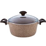 Falez Cre 3019 Creamy 22 cm Granitec Derin Tencere