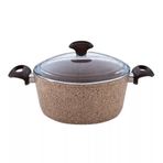 Falez CRE3004 Creamy Granitec 20x10 cm Derin Tencere