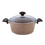 Falez Creamy 20 CM Granit Derin Tencere Flz-crmy20drnkrm