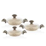 Falez Creamy 6 Parça Sahan Seti
