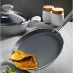 Falez Liva Seramik Krep Tava 24 cm - Gri