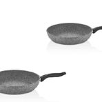 Falez Yanmaz Yapışmaz Tava Seti 26+28 cm