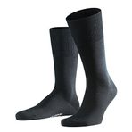 FALKE Erkek Çorabı AirPort SO, 1er Pack Siyah 43/44 EU