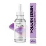 FALL IN CARE Collagen Serum, Yaşlanma ve Kırışıklık Karşıtı Dolgunlaştırıcı Kolajen Cilt Bakım Serumu 30 ml