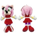 Fall Sonic Yumuşak Oyuncak Peluş 30CM Amy (Yurt Dışından)