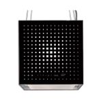 Falmec - ADA 43 cm Ada Tipi Davlumbaz – Beyaz Siyah Cam, LED Aydınlatma - CERI42.EOP6ŞZZZN441F-