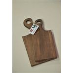 fam wood art Doğal Ahşap 2'li Kesme Sunum Doğrama Tahtası,Servis Tabağı%100 Çam Ağacı