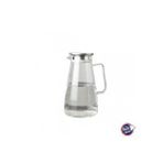 Fame Kitchen Un603 Büyük Boy Metal Süzgeç Kapaklı Borosilikat Cam Sürahi 1800cc Şeffaf