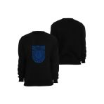 Fame-Stoned Attack On Titan Anime Baskılı Bisiklet Yaka Sweatshirt