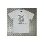 Fame-Stoned Game Of Thrones Baskılı Unisex %100 Pamuk Beyaz T-Shirt