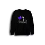 Fame-Stoned La Lisa - Lisa - Blackpınk - K-Pop - Alter Ego Baskılı Unisex %100 Pamuk Bisiklet Yaka Sweatshirt
