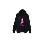 Fame-Stoned Rosé - Blackpınk - K-Pop - Baskılı Unisex %100 Pamuk Kapüşonlu Siyah Sweatshirt