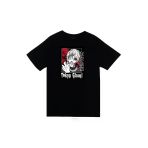 Fame-Stoned Tokyo Ghoul Anime Baskılı Unisex %100 Pamuk Siyah T-Shirt