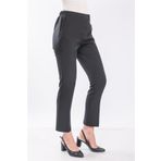 Famelin Beli Lastikli Kalem Kesim Pantolon - Siyah TYC00683221199