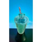 FAMEMUS ACCESSORY 00010101010 Ayıcıklı Işıksız Model Pipetli Matara Bardak