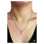 FAMEMUS ACCESSORY 0040255 Zirkon Taşlı Ay Yıldız Kadın Kolye