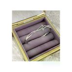 FAMEMUS ACCESSORY 12482 Kalp Kesişimli Zirkon Taşlı Vip Bilezik Bileklik