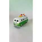 FAMEMUS ACCESSORY 21321ewqeqwe Nostajik Metal Minibüs Biblo Araba Tekerlek Hareket Etmez Boyut:15 Hediyelik Ürün