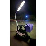 FAMEMUS ACCESSORY 23455464634 Forklift Şeklinde Masa Üzeri Çok Şık Tekerlek Hareket Etmez Kalemtraşlı Boyutu 25*14 Cm