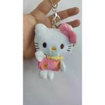 FAMEMUS ACCESSORY 24354343342 Hello Kitty Peluş Anahtarlık Çanta Aksesuar Boyut:12Cm