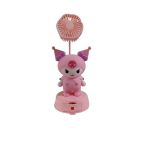 FAMEMUS ACCESSORY Kuromi Temalı Masa Üstü Vantilatör Hediyelik eşya Pembe Renk