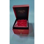 FAMEMUS ACCESSORY Sevgililer Gününe Özel Güllü Çekmeçeli Yüzük Kutusu boyut:11cm*8cm