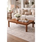 Fami Home | Cordoba Modern Orta Sehpa Ahşap Salon Sehpası - Ceviz-Ceviz